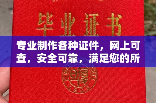 嫩江专业制作各种证件，网上可查，安全可靠，满足您的所有需求